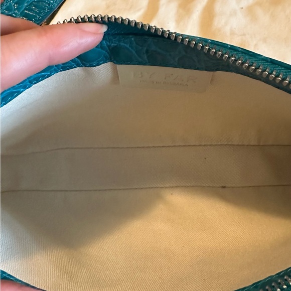 By Far Rachel Bag in Croc Embossed Azur, NWT - Picture 7 of 14